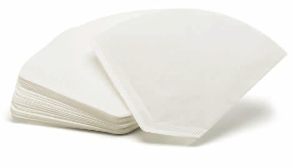 Belogia Κωνικά Χάρτινα Φίλτρα Καφέ / Belogia Conic Coffee Filter Paper Κωνικά χάρτινα φίλτρα μιας χρήσης για χειροκίνητη παρασκευή καφέ pοur over με dripper Χαρτί με κρεπ υφή που φιλτράρει