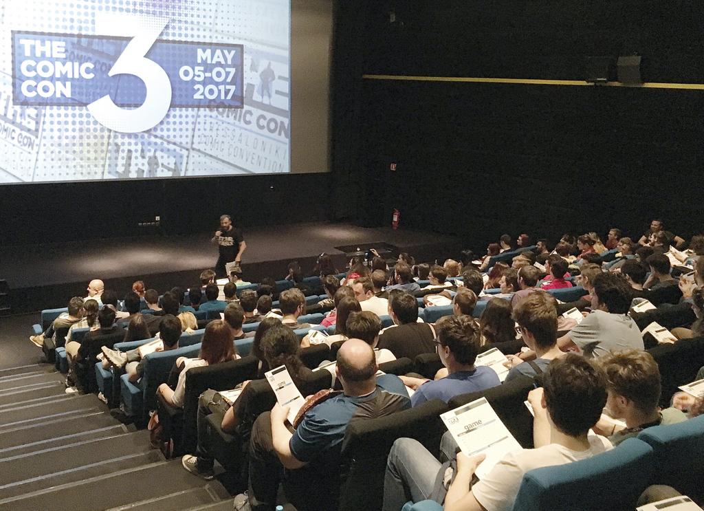 Ψηφιακοί υπερήρωες και διαγωνισμοί 04 To Thessaloniki Comic Convention «The Comic Con» δεν αγαπά μόνο τους χάρτινους ήρωες, αλλά και τους ψηφιακούς.
