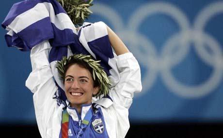 Αθανασία Τσουμελέκα Το όνομα της ήταν μια τεράστια έκπληξη στους Ολυμπιακούς Αγώνες του 2004.