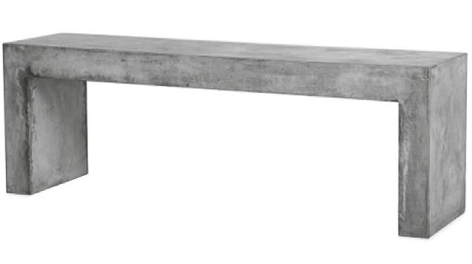 CONCRETE BENCH / L120 W40