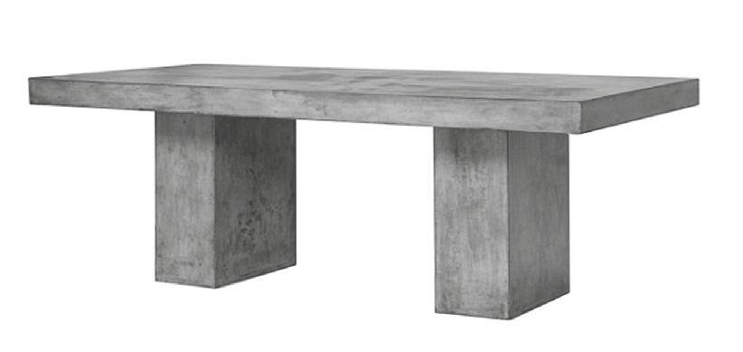 TABLE / L220 W100 H76 cm /