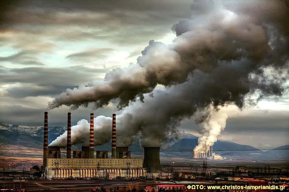 Αέρια του θερμοκηπίου: Το κυριότερο από αυτά είναι το διοξείδιο του άνθρακα CO 2 που παράγεται από τις καύσεις του πετρελαίου, του