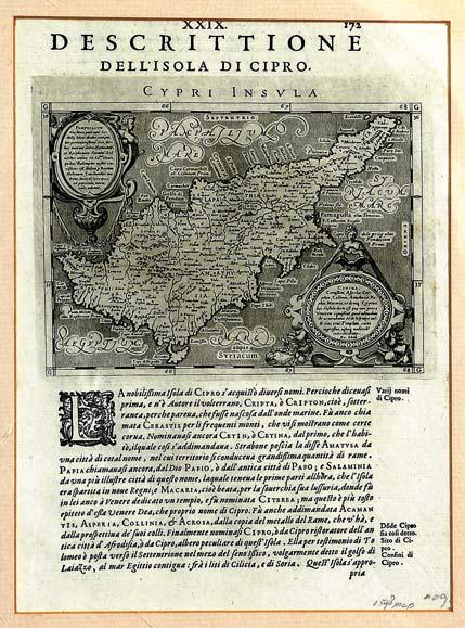 Stylianou Page 254 126 Giovanni Antonio MAGINI (author) Girolamo PORRO (engraver) Pamphilium hoc mara Citima, Cerastim.