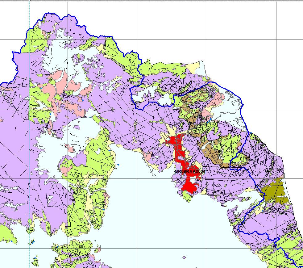 Τα πλευρικά κορήματα και οι παλαιοί - σύγχρονοι κώνοι κορημάτων ανήκουν στην κατηγορία των κοκκωδών ημιπερατών σχηματισμών με υδροπερατότητα (Κ) που κυμαίνεται από 10-5 έως 10-6 m/sec αντίστοιχα (Π2).