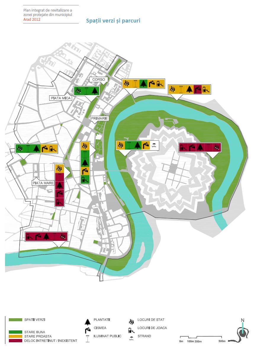 Pentru a-și atinge obiectivele prevăzute în Strategia de dezvoltare a municipiului în ceea ce privește întreţinerea, păstrarea, conservarea, amenajarea zonelor verzi existente și amenajarea unora