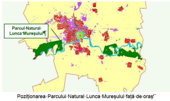 Pădurea Ceala, parte a Parcului Natural Lunca Mureșului 5, sit protejat Natura 2000, care se află la aproximativ 4 km distanță de centrul orașului.