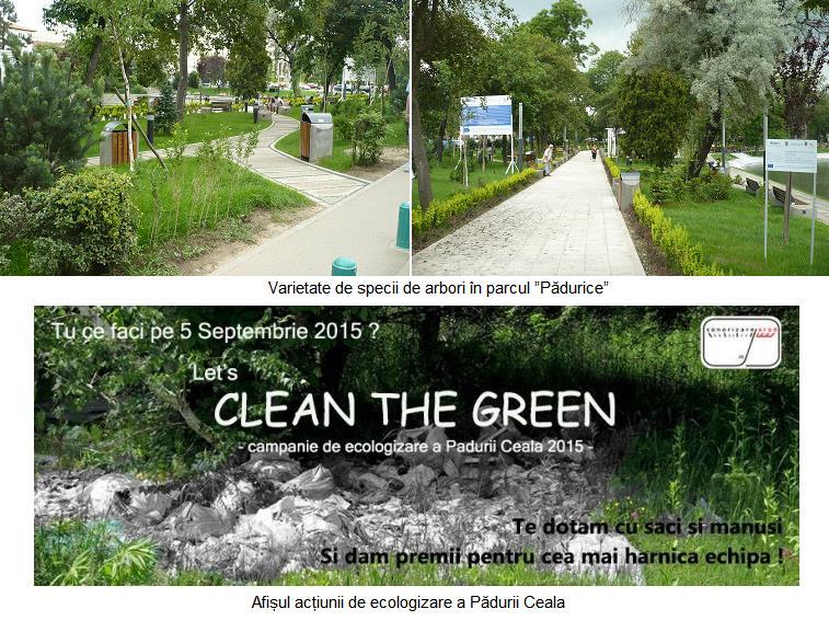 Dezvoltarea proiectelor de investiții ale Primăriei Municipiului Arad privind spațiile verzi s-a făcut protejând și punând în valoare cadrul natural și biodiversitatea: Proiectul Implică-te în