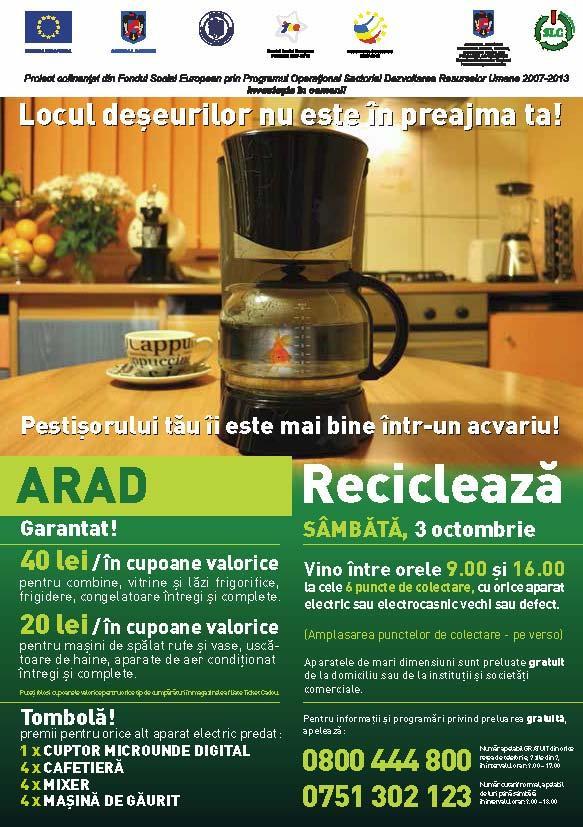 Figura 7.3 Pliant campania Locul deșeurilor nu e în casă. Trimite-le la plimbare! b.