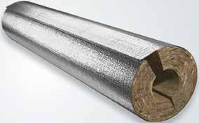 Potrubné púzdra s povrchovou úpravou alumíniovou fóliou nielenže ušetria náklady na energie, ale aj významne znižujú prašnosť prostredia.