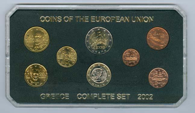 ΣΥΣΚΕΥΑΣΙΕΣ ΝΟΜΙΣΜΑΤΩΝ EURO Η Collection Ifigenia, προσφέρει συσκευασίες Ελληνικών Νομισμάτων Euro σε πέντε τύπους, και Νομισμάτων Euro των υπολοίπων χωρών της Ευρωπαϊκής Ένωσης, σε τρείς τύπους: 1.
