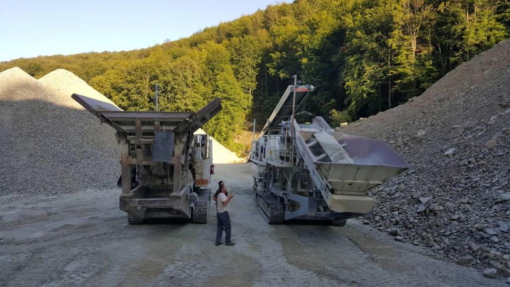 LT 105 i HP 200) 1 konusna drobilica (Sandvik H 3000) 3