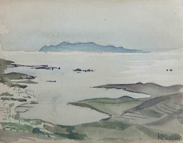 signed & dated watercolour 18 26 cm 1 ΕΛΕΥΘΕΡΟ / NO RESERVE 12.