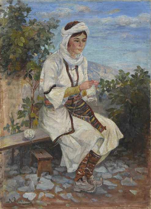 31 31. ΑΡΓΥΡΟΣ Ουμβέρτος (1884-1963) Τοπίο Λάδι σε καμβά 54 112 εκ υπγρμ κ.α 1.500-2.