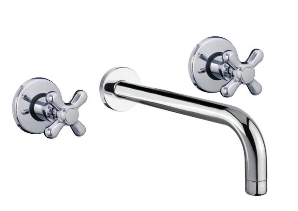 art. 26 0627 00 Batteria lavabo a muro Wall basin mixer Mélangeur lavabo mural art.