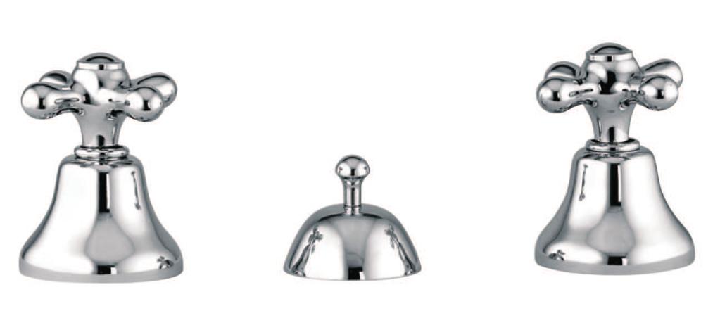 art. 26 0623 01 Monoforo lavabo collo alto, scarico aut.