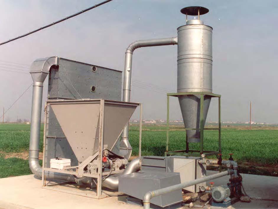 Γεωθερμική ξήρανση αφυδάτωση στην Ελλάδα Πιλοτική μονάδα προ ξήρανσης βαμβακιού που λειτούργησε στη Ν. Κεσσάνη 1990 1991 Εναλλάκτης νερού/αέρα Παροχή νερού: 4 m 3 /h Θερμ. νερού εισ./εξ.