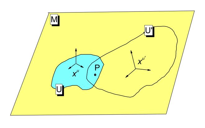 Scalars and Vectors A n-dim manifold is a space M on every point of which we can assign n numbers (x 1,x 2,.