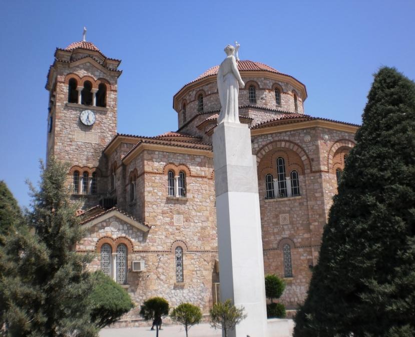 Εικ8. Ο Ιερός Ναός Τιμίου Σταυρού Αιγάλεω Πηγή: προσωπικό αρχείο Πασσά Θεόδωρου Κατά τον προϊστάμενο, από το 1981, π.