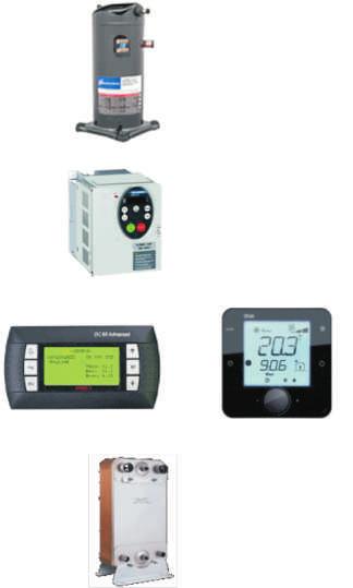 NCEP / NCEP-R REOIDISSEURS DE LIQUIDE / POMPES À CHALEUR CARACTÉRISTIQUES TECHNIQUES Refroidisseur de liquide de haute technologie/ unités conçues pour maintenir le même niveau de haute performance,