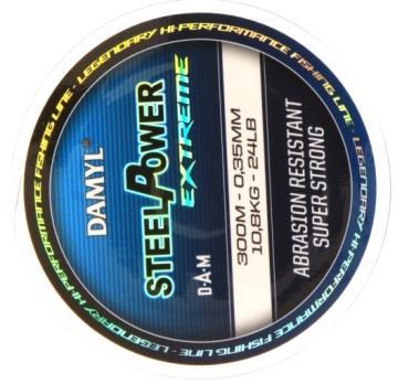 102 STEELPOWER ELASTI-BITE MONO (χρώμα: ροζ) Πετονιά που διαθέτει σε τέλεια ισορροπία τα κατάλληλα χαρακτηριστικά που χρειάζονται για μακρινές βολές, λιγότερες βιρίνες και μεγαλύτερες ψαριές.