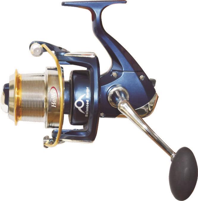 18 Νέα είδη PD 6000 (surf) 10 BEARINGS ΤΕΧΝΙΚΑ ΧΑΡΑΚΤΗΡΙΣΤΙΚΑ: 9+1 ρουλεμάν Σώμα γραφίτη Μπομπίνα από κράμα αλουμινίου Ελλειπτικό γρανάζι Ισορροπημένο στροφείο Ορειχάλκινο γρανάζι μπομπίνας