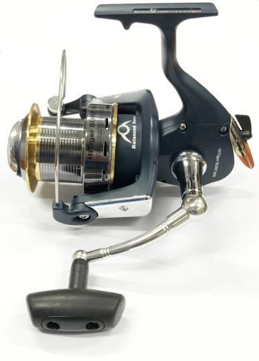 31 HI TIGER SURF (surf) 10 BEARINGS ΤΕΧΝΙΚΑ ΧΑΡΑΚΤΗΡΙΣΤΙΚΑ: 9+1 ρουλεμάν Εξειδικευμένη μπομπίνα long cast Μπομπίνα από κράμα αλουμινίου Ισορροπημένο στροφείο Ορειχάλκινο γρανάζι μπομπίνας