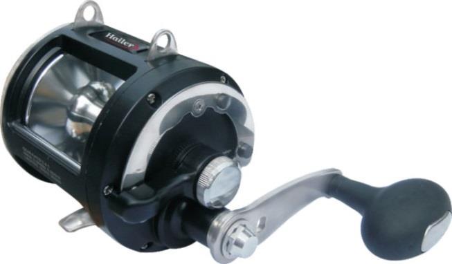 130 REF 325510 ΧΩΡ/ΤΗΤΑ 0,40mm / 800m 30lbs / 500Yds ΒΑΡΟΣ 820gr ΣΤΡΟΦΕΣ 1:3,9 4 BEARINGS MAX 12kg DRAG HI-TIGER 300-400 (trolling - φύλακα) ΤΕΧΝΙΚΑ ΧΑΡΑΚΤΗΡΙΣΤΙΚΑ: 8 ρουλεμάν Σφυρήλατη μπομπίνα από