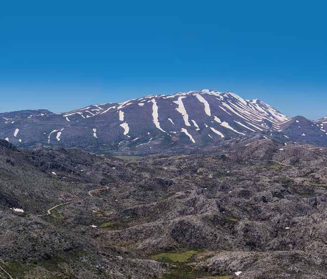 Ο κάμπος της Καλαμπάκας με φόντο τον Κόζιακα. Φωτ.