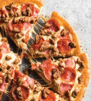 ΠΊΤΣΕΣ STUFFED CRUST SIGNATURE PAN THIN N CRISPY MOZZARELLA PHILADELPHIA S M L XL L XL 4 κομ. (19 cm) 6 κομ. (26,7 cm) 8 κομ. (33 cm) 12 κομ. (38,1 cm) 8 κομ. 12 κομ. (33 cm) (38,1 cm) + 2.00 + 2.