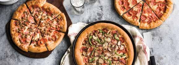 Πράσινες Πιπεριές, Μαύρες Ελιές, Πιπεριές Jalapeño, Καυτερές Πιπεριές, Χαλλούμι, Φέτα, Επιπλέον Τυρί (Μοτσαρέλα, Τσένταρ, Γκούντα ή Μείγμα και των 3 τυριών) X 12.80 1.
