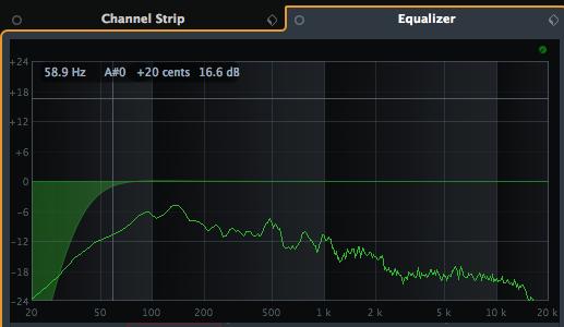 καναλιών του DAW μίκτη εισήχθησαν δυο low-cut filters και ένα high-pass filter όπως φαίνεται και στην παρακάτω εικ.(3.14).