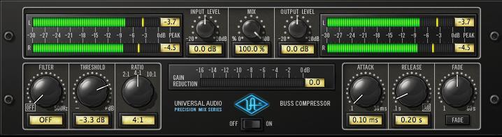 4):Uad buss compressor Τέλος στην θέση 3 (slot 3) του master section εισάχθηκε το Izotope 7 ένα plug-in της εταιρίας Ozone, μια σουίτα προγραμμάτων