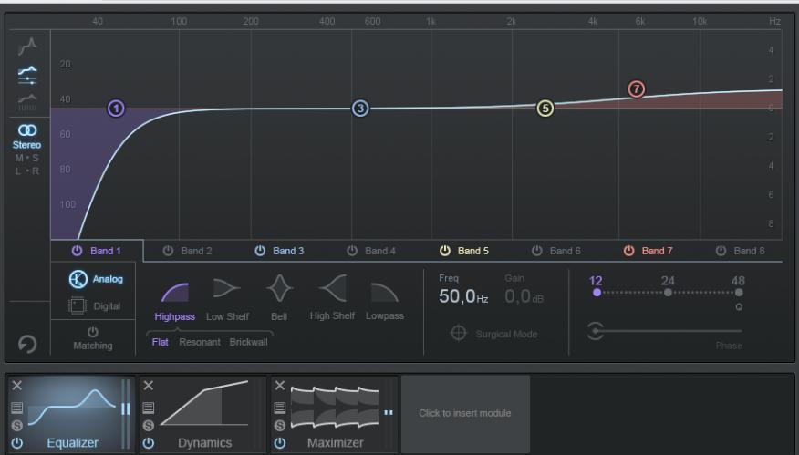 Eικ.(4.11): Uad Izotope Equalizer II.