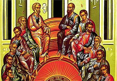 He preached to the people regarding the Old Testament prophecies about the coming of the Holy Spirit. He spoke about Jesus Christ and His death and glorious Resurrection.