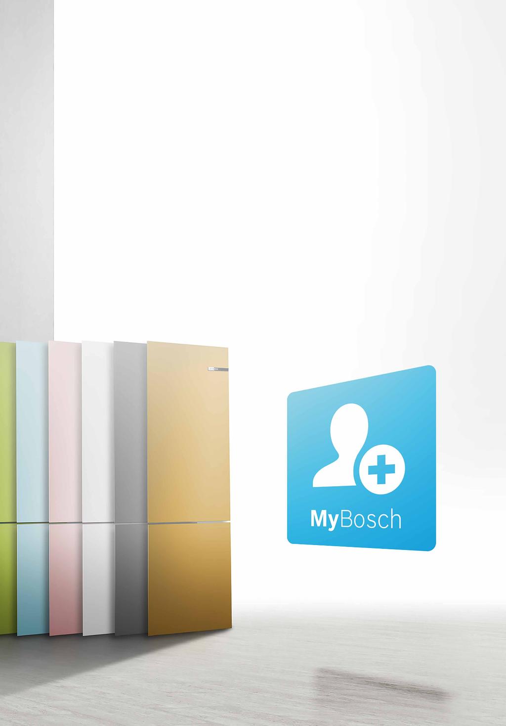 Vario Style 7 MyBosch η πύλη που σας οδηγεί σε αποκλειστικά οφέλη. Θέλουμε να απολαμβάνετε το ψυγείο Bosch που αποκτήσατε για όσο το δυνατόν περισσότερα χρόνια.
