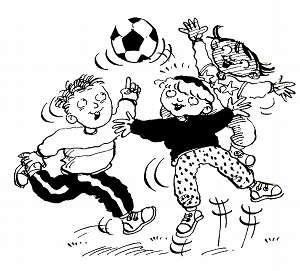 Ποδόσφαιρο Ονομάζομαι Μιχάλης. Όταν ήμουν παιδί μου άρεσε πολύ να παίζω ποδόσφαιρο.