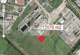 The plot is suitable for logistics and warehouse purposes. For sale: a level, 12,000 m² plot with a concrete access road in the industrial zone in Krakovany, c. 10 km from Pieš any and the motorway.