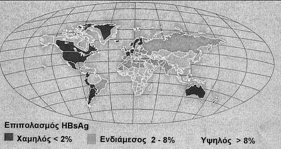 ΧΡΟΝΙΑ ΗΠΑΤΙΤΙΔΑ Β: Η ΕΚΤΑΣΗ ΤΟΥ ΠΡΟΒΛΗΜΑΤΟΣ 5 εκ. οξ. Ηπ/έτος 400 εκ. Φορείς 250.
