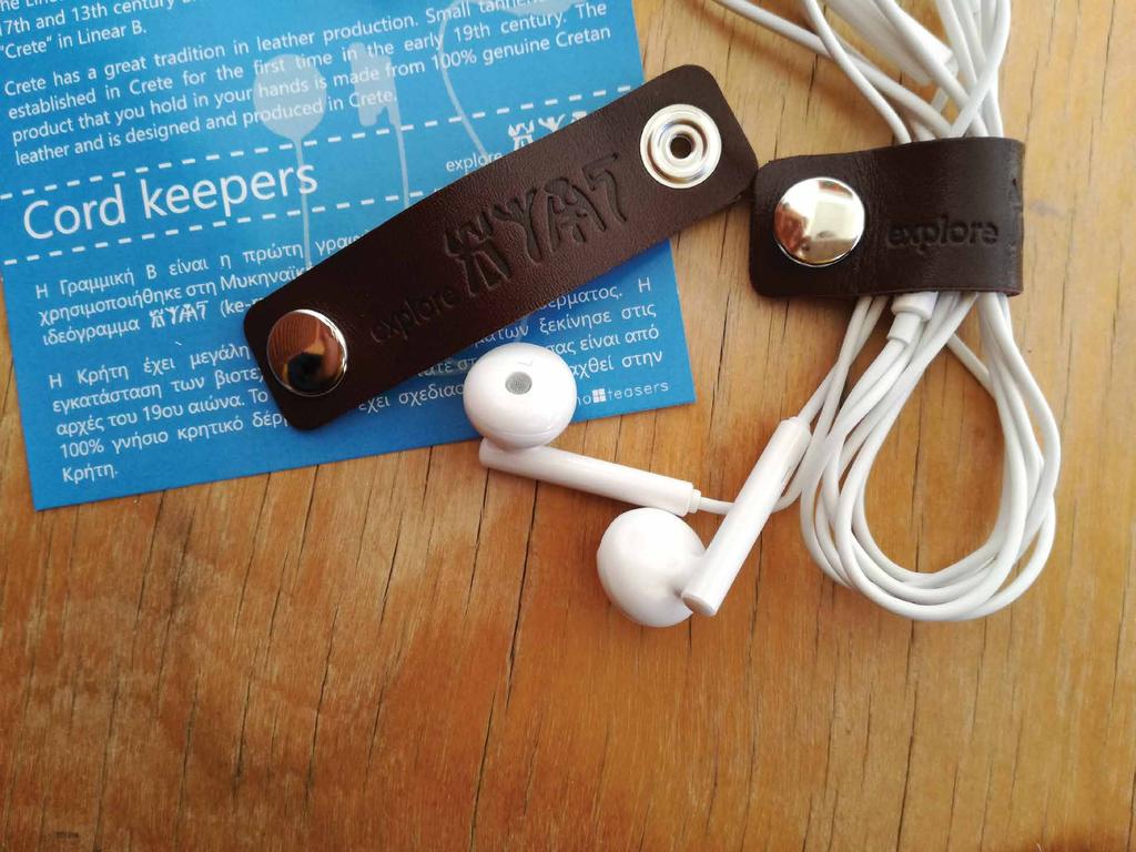 Cord keepers Δύο δεματικά για handsfree / LCK-01 Δύο δεματικά για handsfree τηλεφώνου από