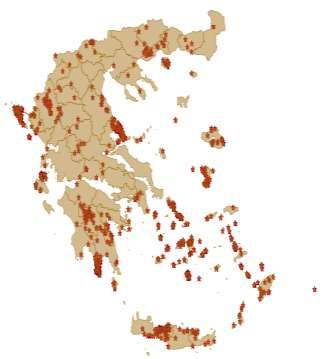 1.1 Οι παραδοσιακοί οικισμοί στην Ελλάδα Πηγή: http://el.wikipedia.org/wiki/par_oikismoi_elladas.