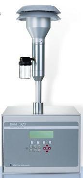 Извјештај о мјерењу и оцјени квалитета ваздуха у животној средини Q218 Rev A Мјерење концентрације лебдећих честица РМ 10 За мониторинг лебдећих честица до 10 µg/m 3 користи се метода апсорпцијом β-