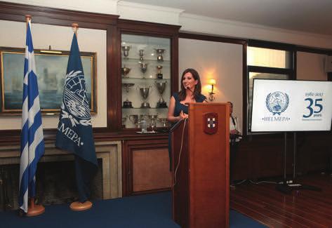 In a joyful atmosphere at the Yacht Club of Greece, on 6 June 207, hundreds of supporters and friends celebrated the 35th anniversary of HELMEPA, which was founded on the initiative of the late