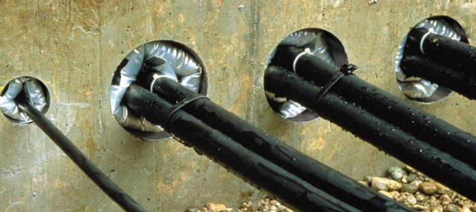 Paigaldustorude tihendussüsteem RDSS 100 mm Kasutamine Enam ei pruugi tihendamata kaablitorud ja -kanalid põhjustada alajaama vundamentide, kaablikorruste ja kaablikaevude niiskumist ja uputusi.