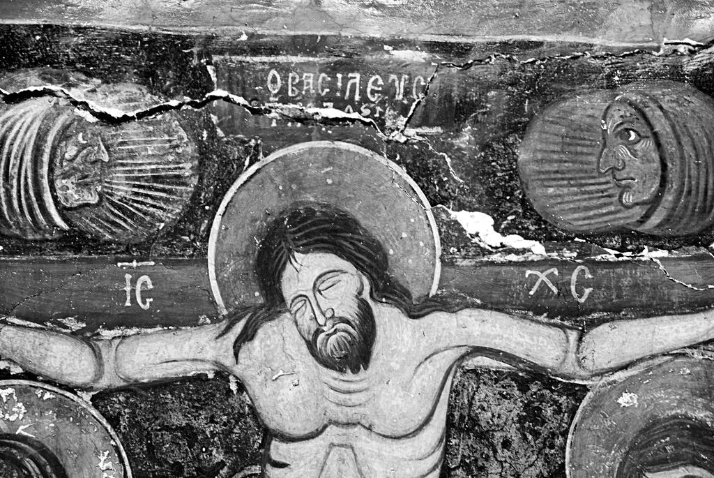 OΙ ΤΟΙΧΟΓΡΑφΙΕΣ ΤΟΥ ΝΑΟΥ ΤηΣ ΠΑΝΑΓΙΑΣ ΣΤΟ ΚΑδΡΟΣ, ΣΕΛΙΝΟ, ΝΟΜΟΣ ΧΑΝΙΩΝ Εικ. 14. Σέλινο, Κάδρος, ναός Παναγίας. Η Σταύρωση (τμήμα). στη ρεαλιστική τάση της ζωγραφικής των Παλαιολόγων96.