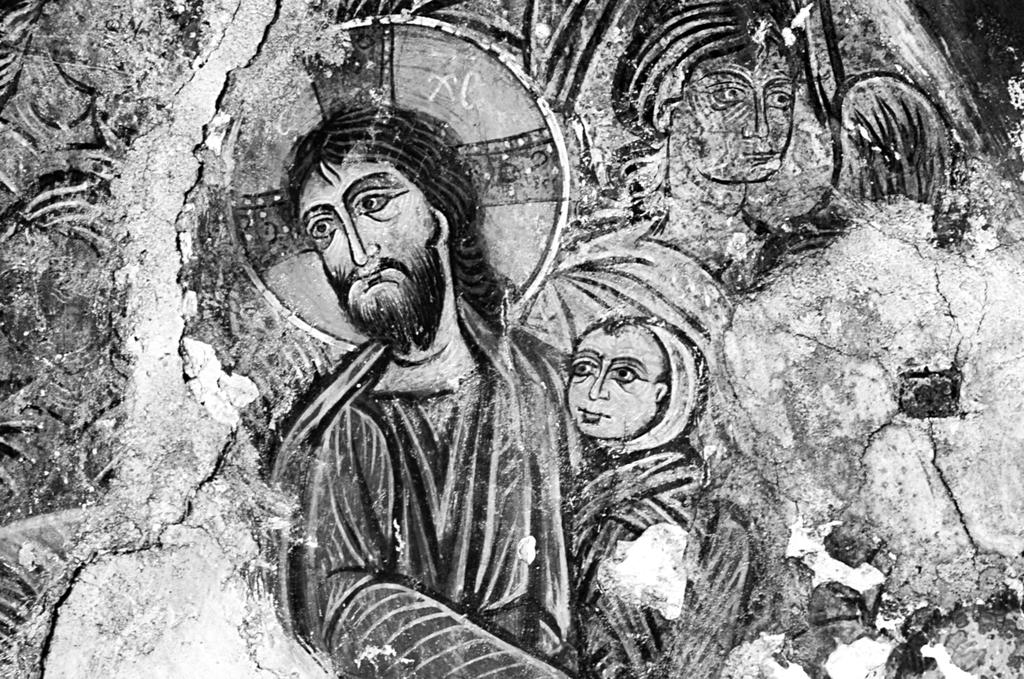 OΙ ΤΟΙΧΟΓΡΑφΙΕΣ ΤΟΥ ΝΑΟΥ ΤηΣ ΠΑΝΑΓΙΑΣ ΣΤΟ ΚΑδΡΟΣ, ΣΕΛΙΝΟ, ΝΟΜΟΣ ΧΑΝΙΩΝ Εικ. 17. Ο Χριστός με την ψυχή της Παναγίας και άγγελοι της δόξας του (λεπτομέρεια της Εικ. 16). Κυθήρων (μέσα 13ου αιώνα)125.
