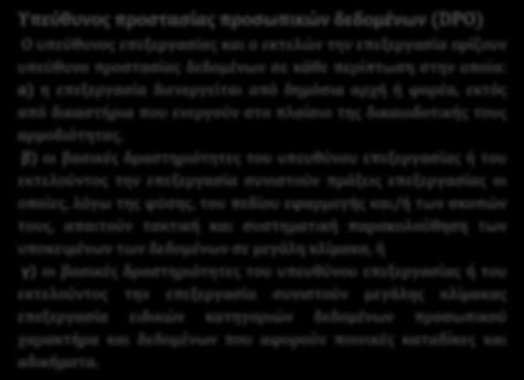 το δικαίωμα λήψης αντιγράφου αυτών.