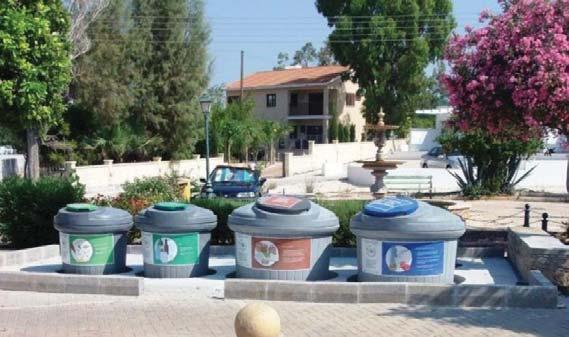 Βυθιζόμενοι κάδοι Δήμου Αγίας Νάπας Πρόγραμμα ανακύκλωσης συσκευασιών φυτοφαρμάκων Η συλλογή κενών συσκευασιών φυτοπροστατευτικών