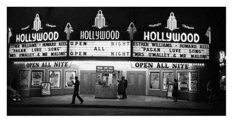 Στις πρώτες δεκαετίες του 20ου αιώνα επιχειρήσεις ταινιών από την Νέα Υόρκη και το Νιου Τζέρσεϊ