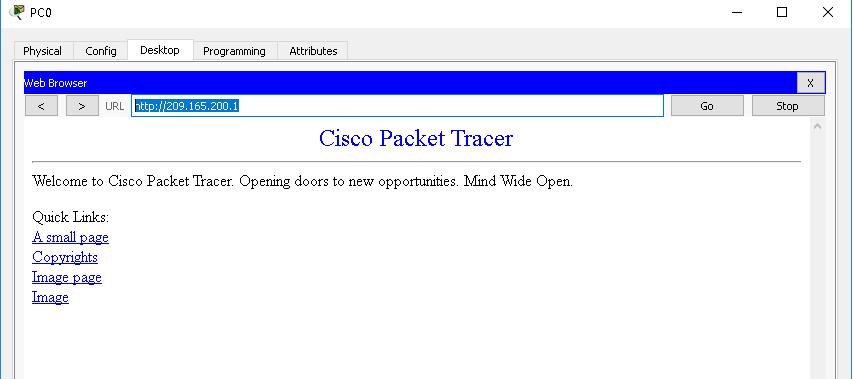 Εικόνα 88 : Η σύνδεση στο Web Server