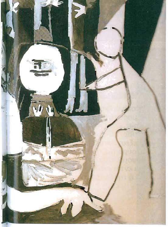 Picasso et les mattres ση στήνει τους αναπόφευκτους δεσμούς και γίνεται προφανές γιατί ο 20ός αιώνας προσονομάζεται αιώνας του Πικάσο 1<01 γιατί το έργο του αποτελεί το ορόσημο EI<~ίνo, στο οποίο οι